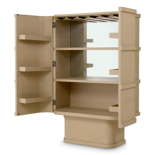 Eichholtz Cabana Bar Cabinet, Washed Oak (117746)