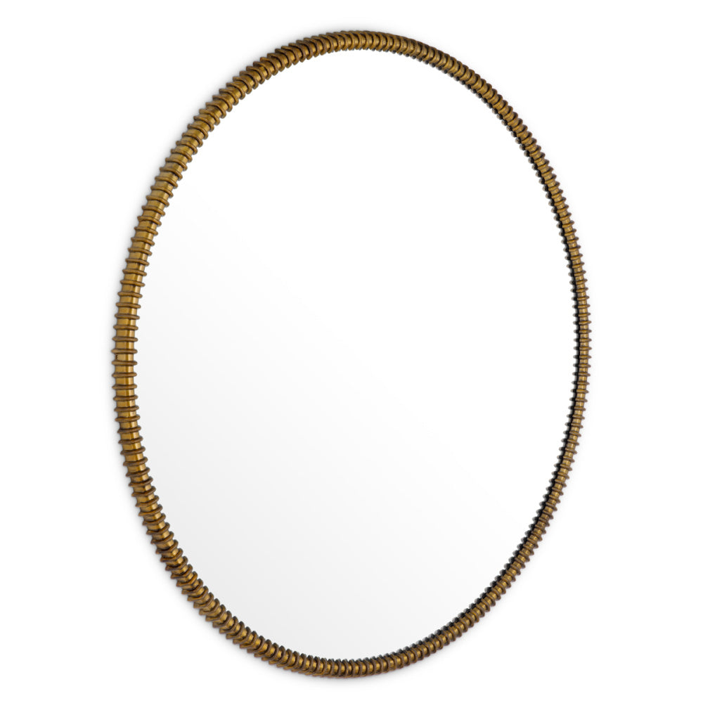 Eichholtz Vezzola Mirror, Vintage Brass (118145)