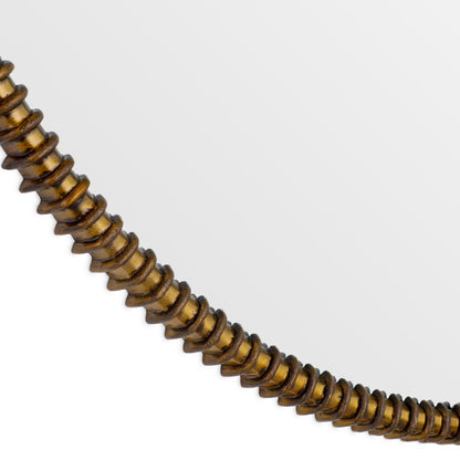 Eichholtz Vezzola Mirror, Vintage Brass (118145)
