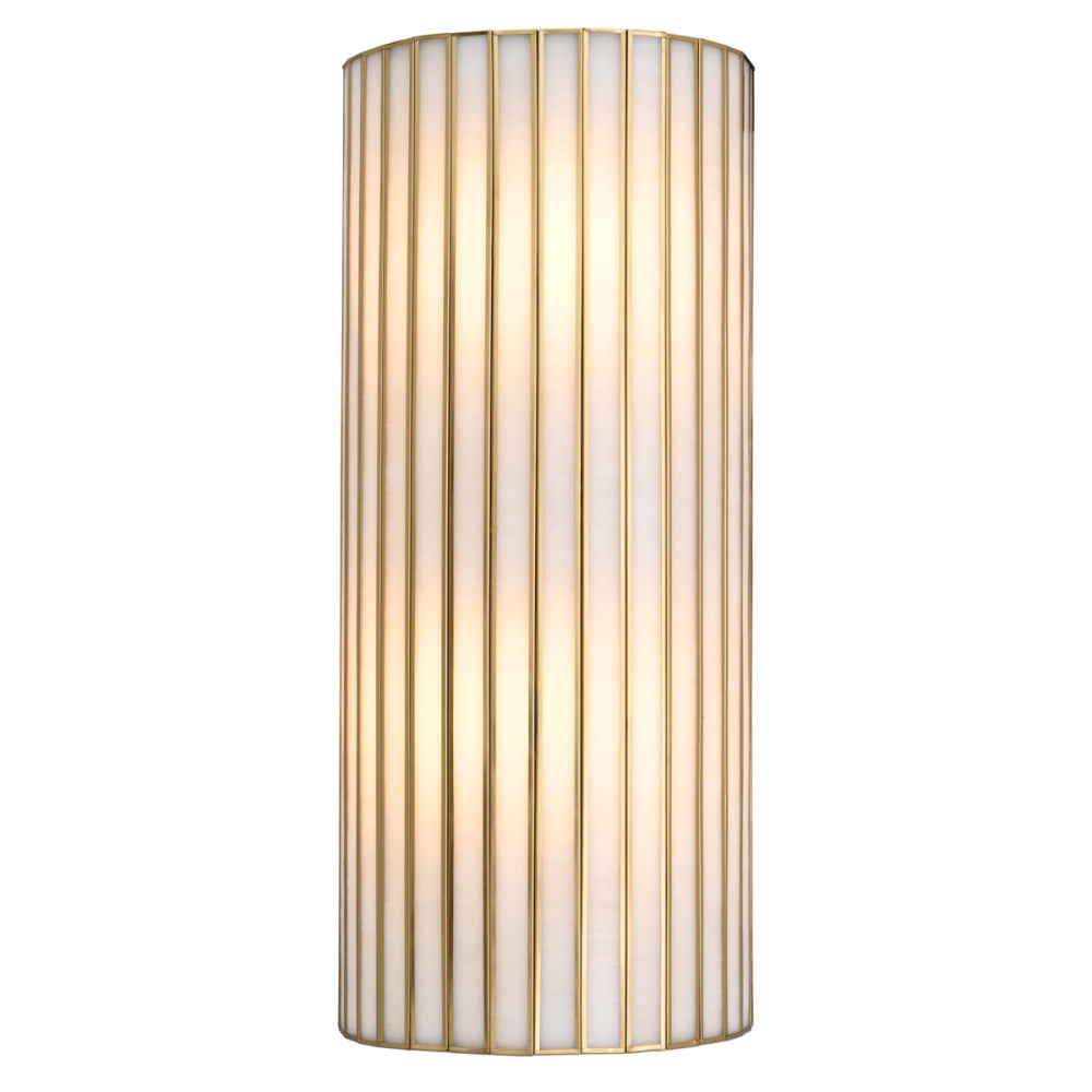 Eichholtz Monari Wall Lamp, Antique Brass, Handmade Glass (118251UL)