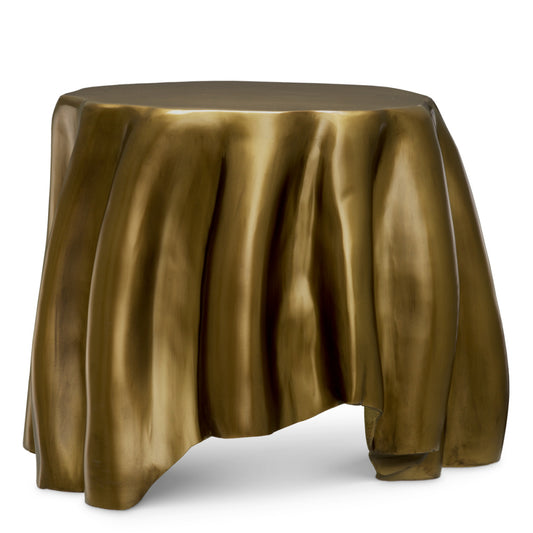 Eichholtz Chabot Side Table, Vintage Brass (118409)