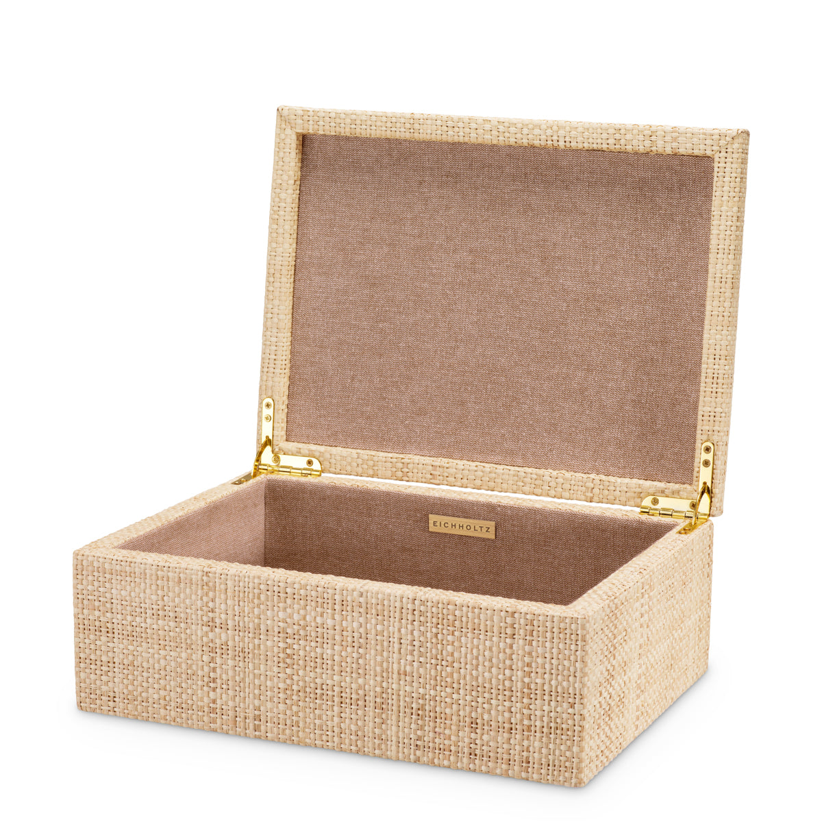 Eichholtz Cadiz Box, Small, Natural Raffia (118589)