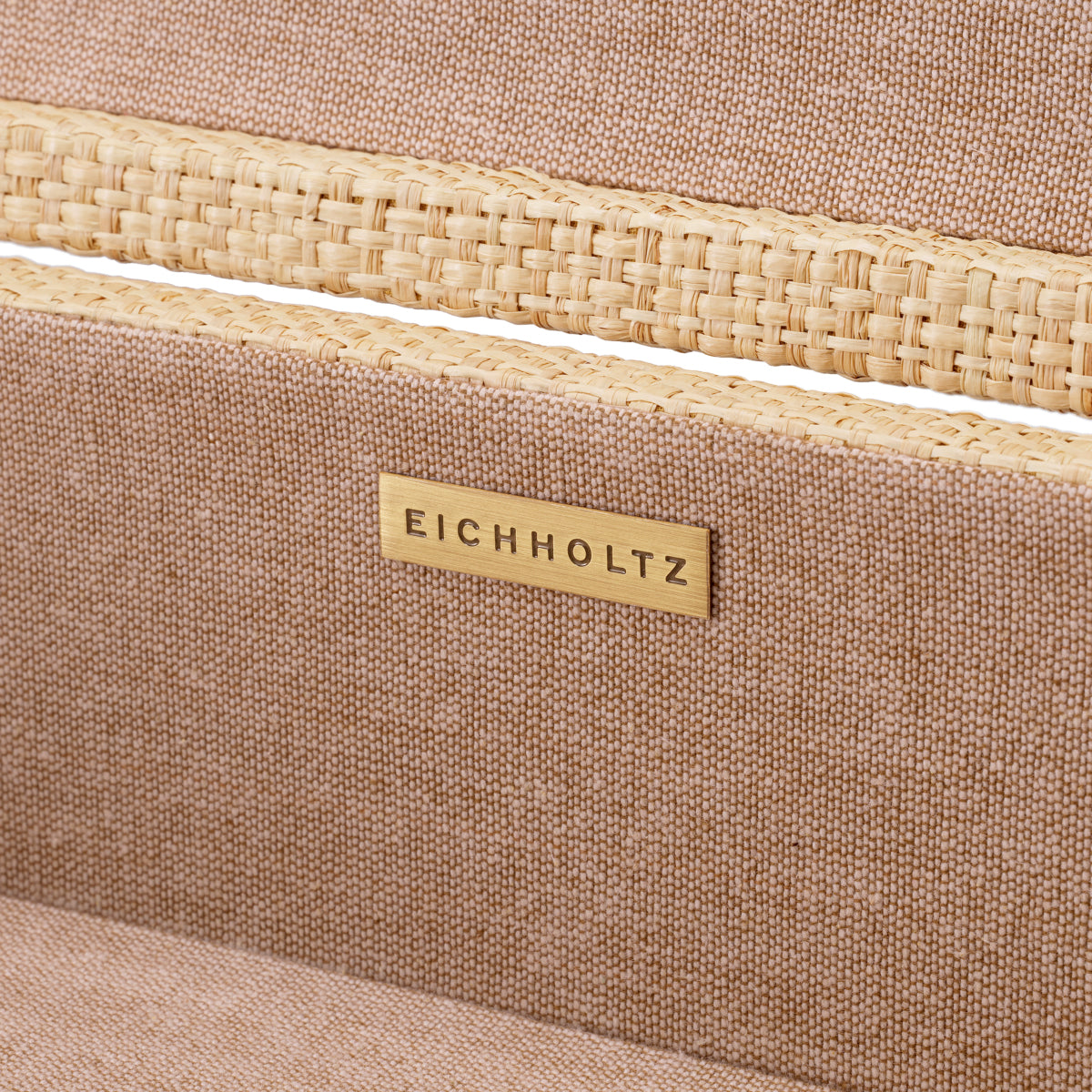 Eichholtz Cadiz Box, Large, Natural Raffia (118590)