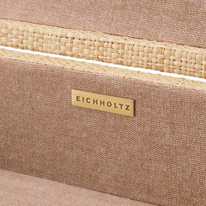 Eichholtz Cadiz Box, Large, Natural Raffia (118590)