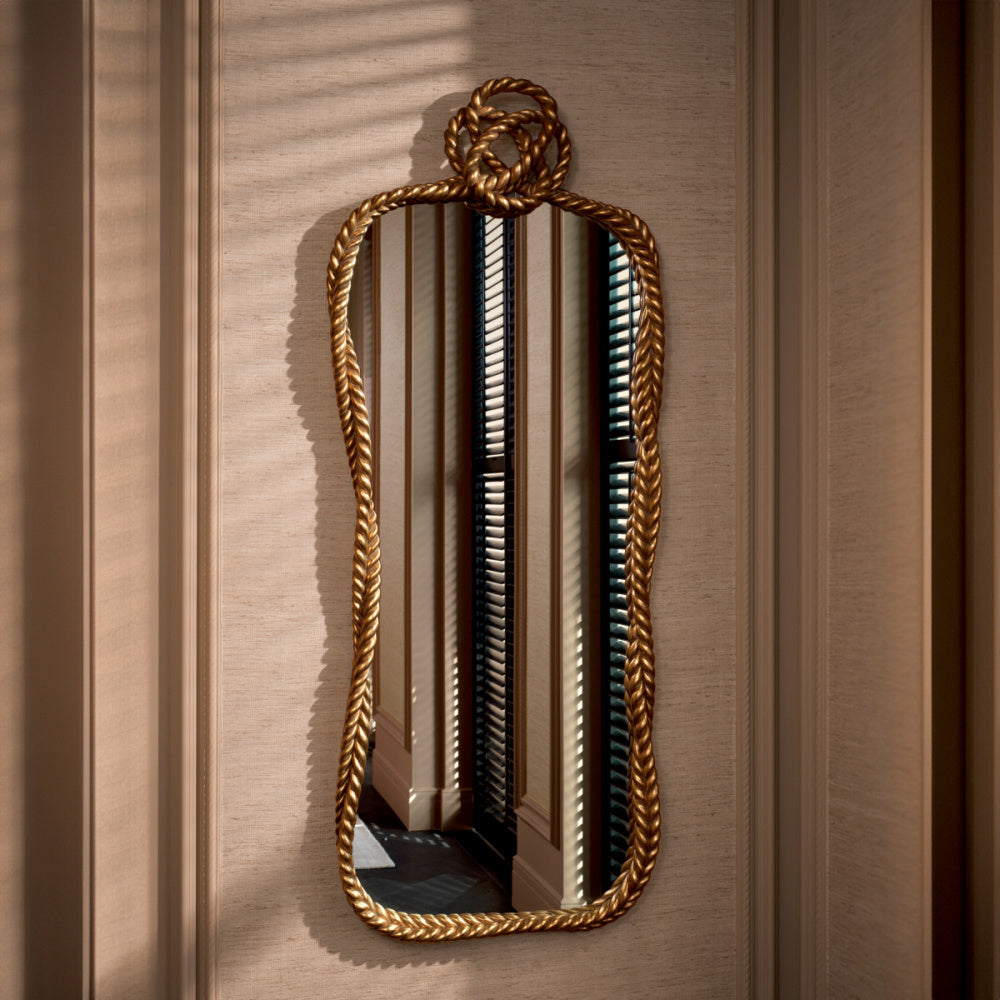 Eichholtz Vincenso Mirror, Large, Antiqued Gold Leaf (118614)