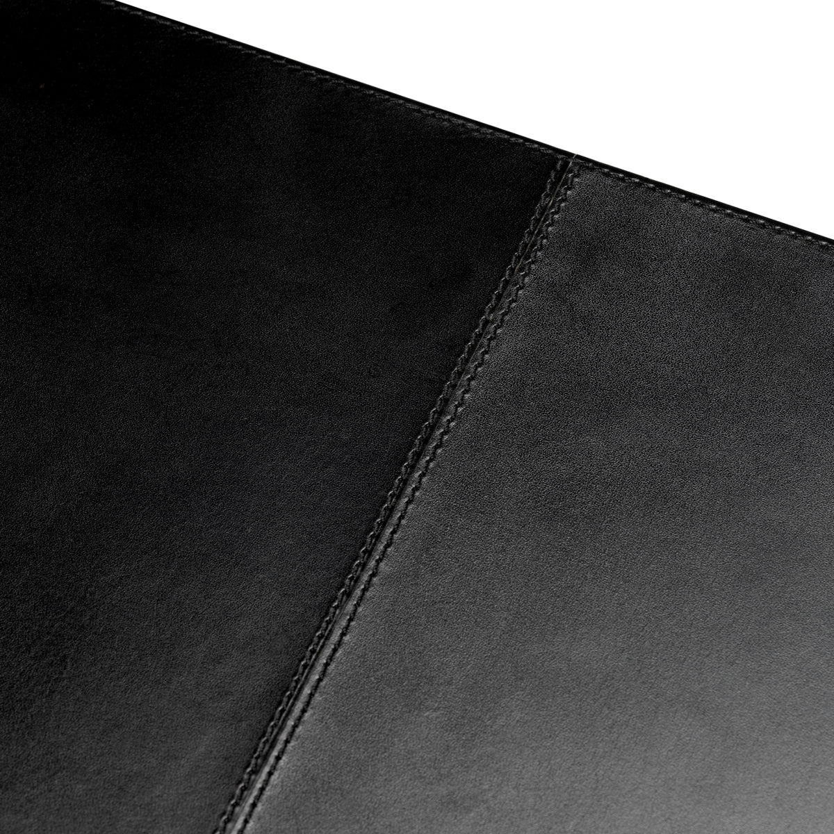 Eichholtz Scaleo Desk Blotter, Croco Embossed Black Leather (118619)
