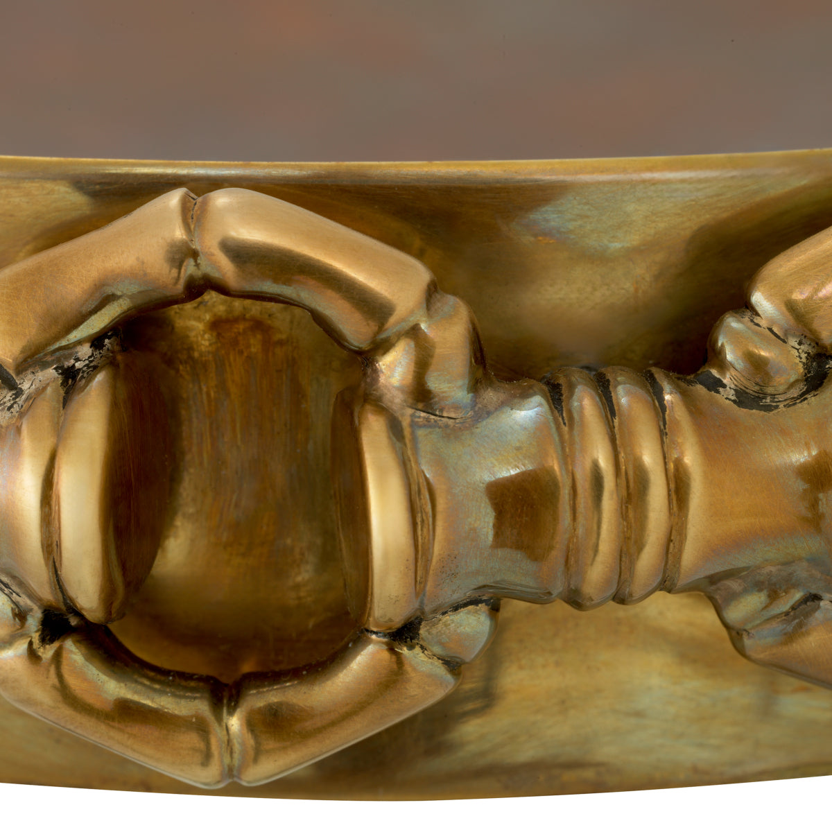 Eichholtz Clementine Bowl, Vintage Brass (118669)