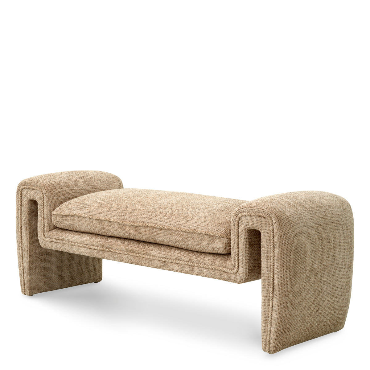 Eichholtz Tondo Bench, Small, Lyssa Sand (A118693)