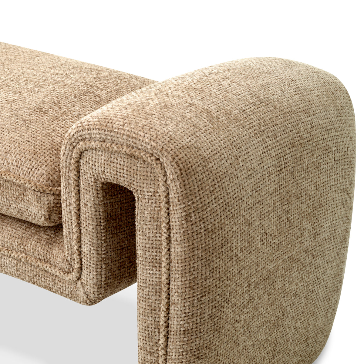Eichholtz Tondo Bench, Small, Lyssa Sand (A118693)