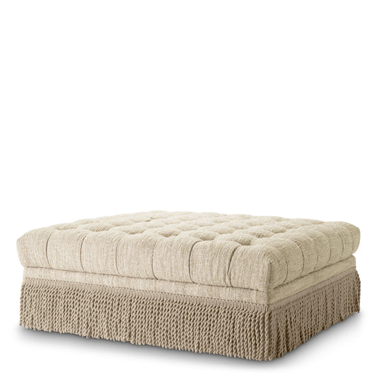 Eichholtz Dorantes Ottoman, Bouclé Sonata Cream (A118729)