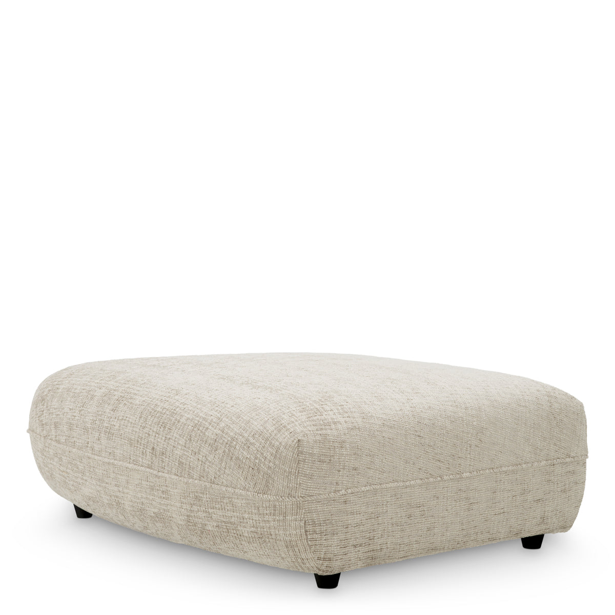 Eichholtz Grand Avenue Modular Sofa, Creststone Beige, Black Feet (A118852)