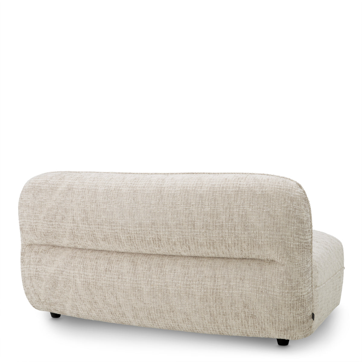 Eichholtz Grand Avenue Modular Sofa, Creststone Beige, Black Feet (A118853)