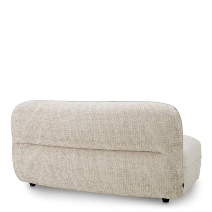 Eichholtz Grand Avenue Modular Sofa, Creststone Beige, Black Feet (A118853)