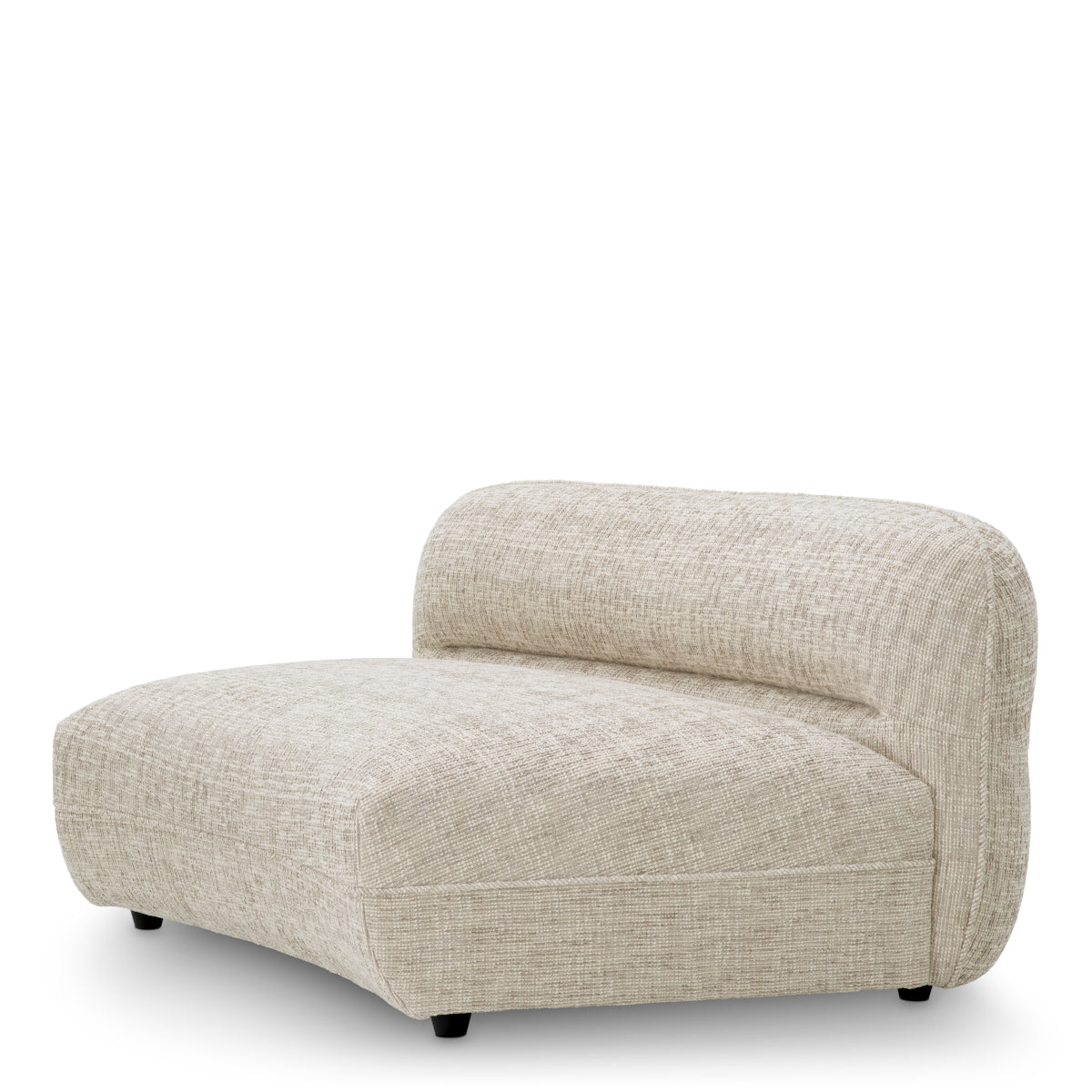 Eichholtz Grand Avenue Modular Sofa, Creststone Beige, Black Feet (A118853)