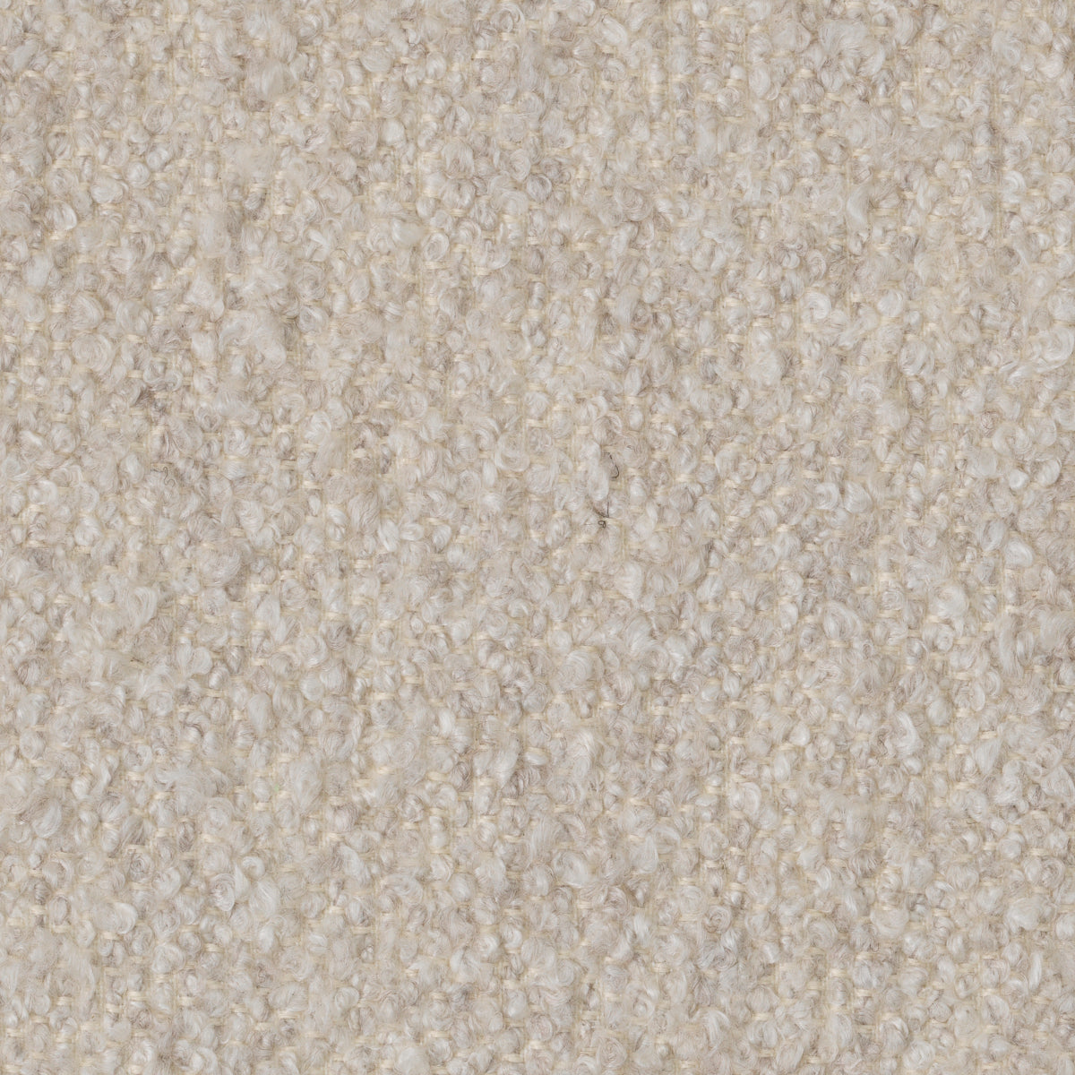 Eichholtz Brannan Sofa, Bouclé Chalk White, Brown Wooden Base (A118861)