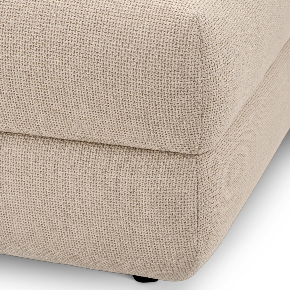 Eichholtz Paulo Modular Sofa, Scalea Sand, Bouclé Sonata Cream, Black Feet (A118868)