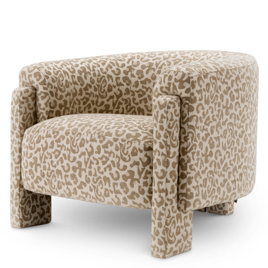 Eichholtz Hazelwood Chair, Harley Leopard (A118885)