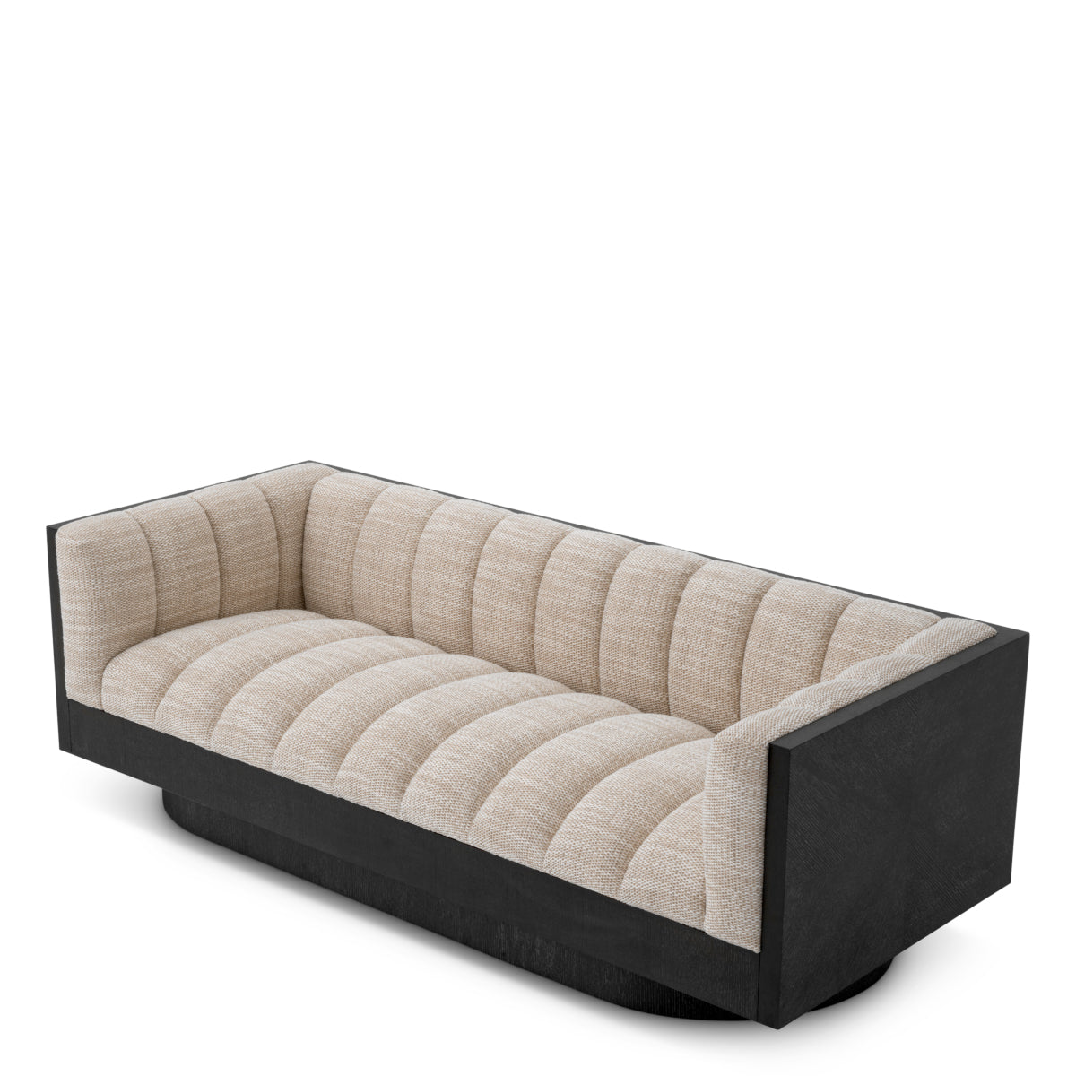 Eichholtz Davide Sofa, Skyward Sand, Oak Veneer (A118907)