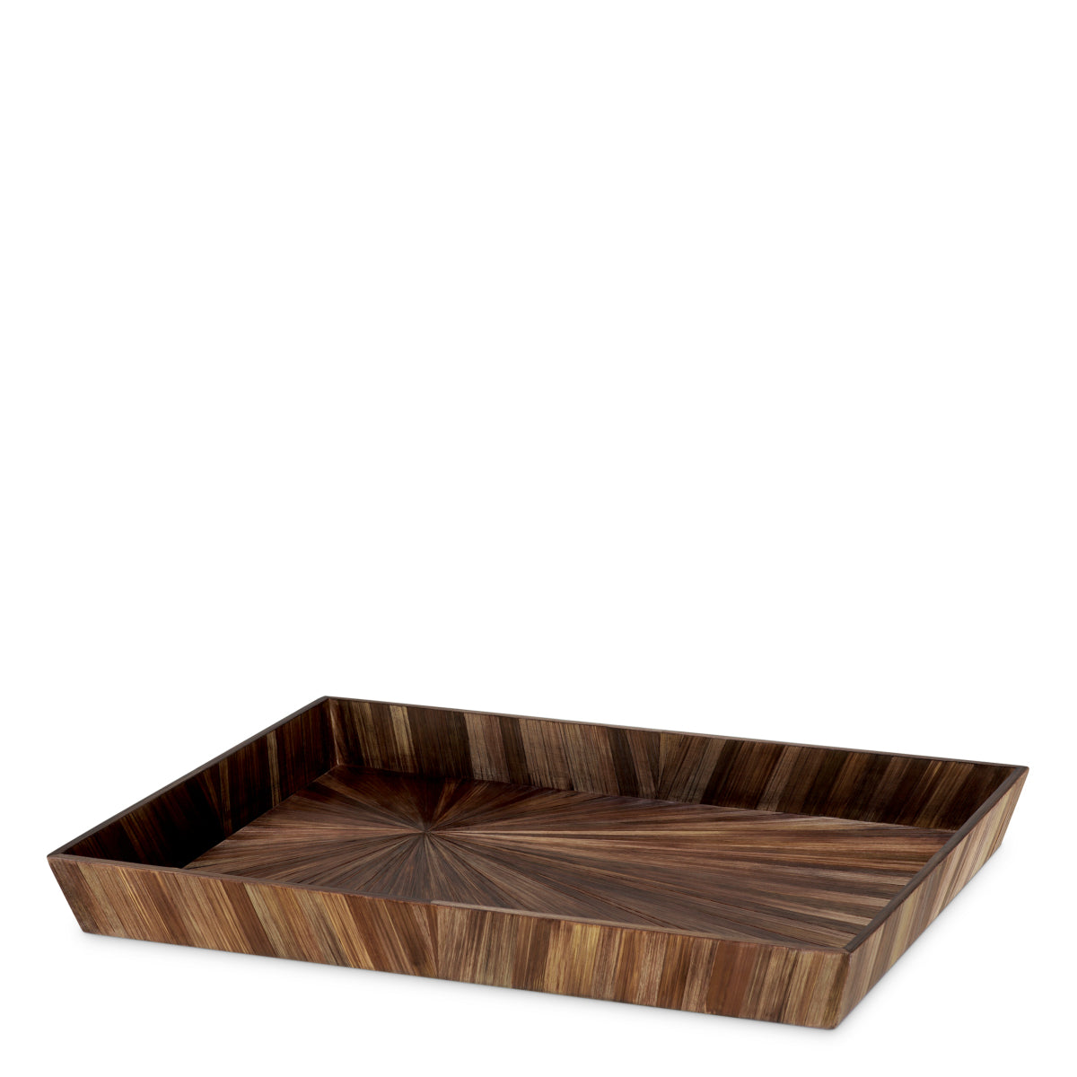 Eichholtz Harvard Desk Tray, Large, Straw Marquetry Brown (118928)