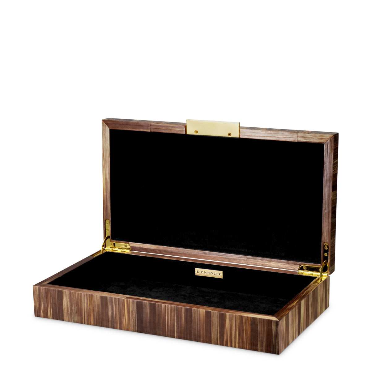 Eichholtz Harvard Box, Straw Marquetry Brown (118932)