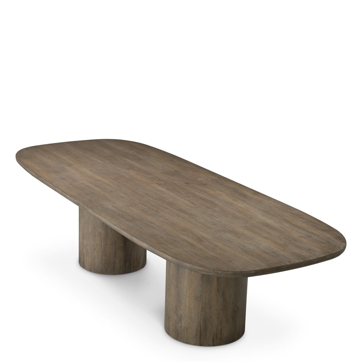 Eichholtz Glenmont Dining Table, Silverstone Oak Veneer (118947)