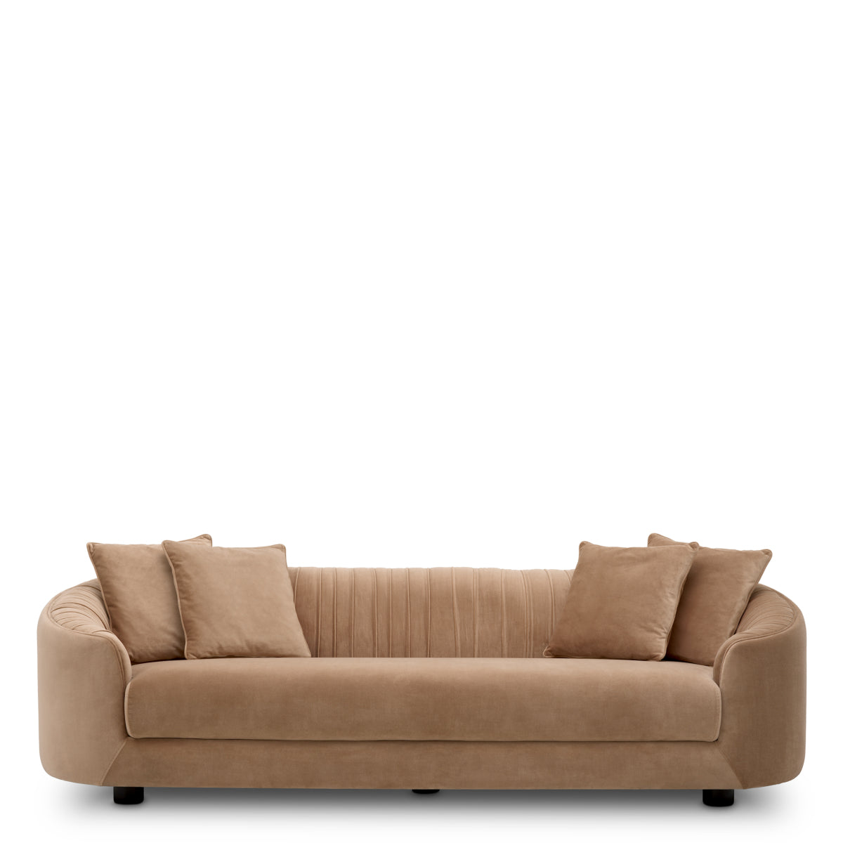 Eichholtz Jameson Sofa, Amaro Camel, Black Feet (118991)