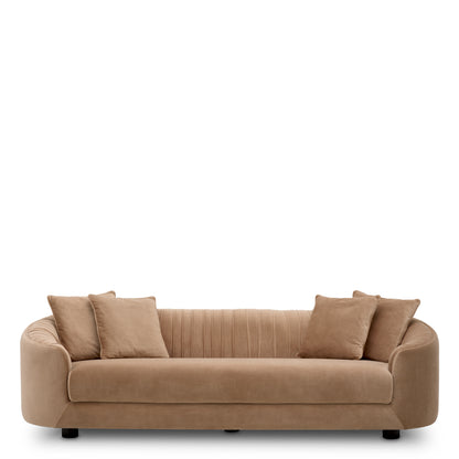 Eichholtz Jameson Sofa, Amaro Camel, Black Feet (118991)