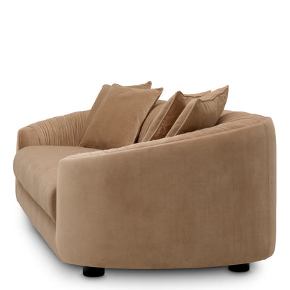 Eichholtz Jameson Sofa, Amaro Camel, Black Feet (118991)