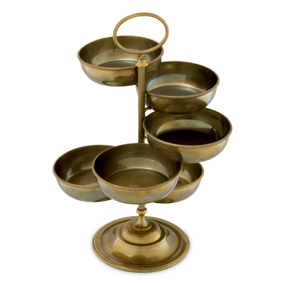 Eichholtz Christine Stand, Vintage Brass (119001)