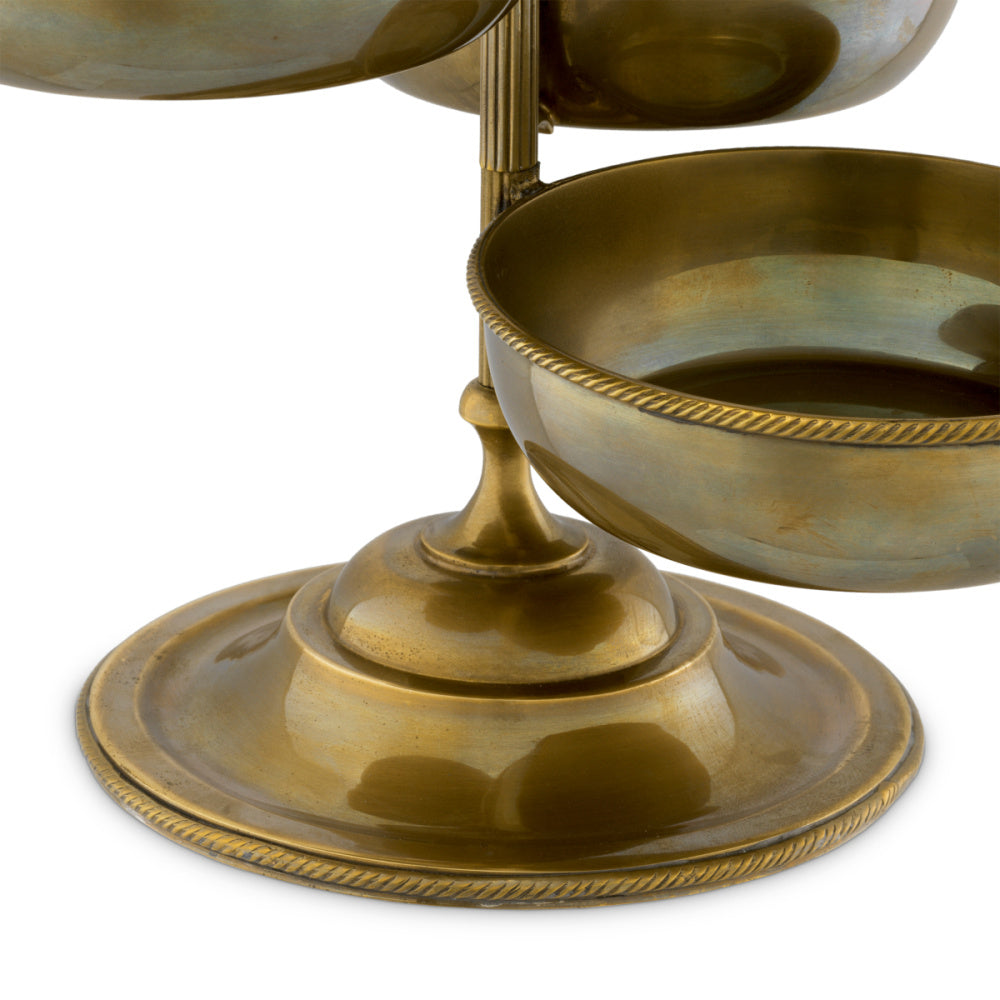 Eichholtz Christine Stand, Vintage Brass (119001)