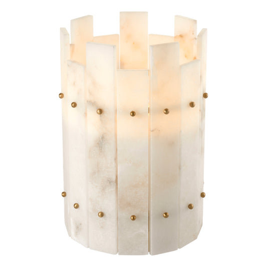 Eichholtz Ruby Hurricane, Antique Brass, Alabaster (119020)