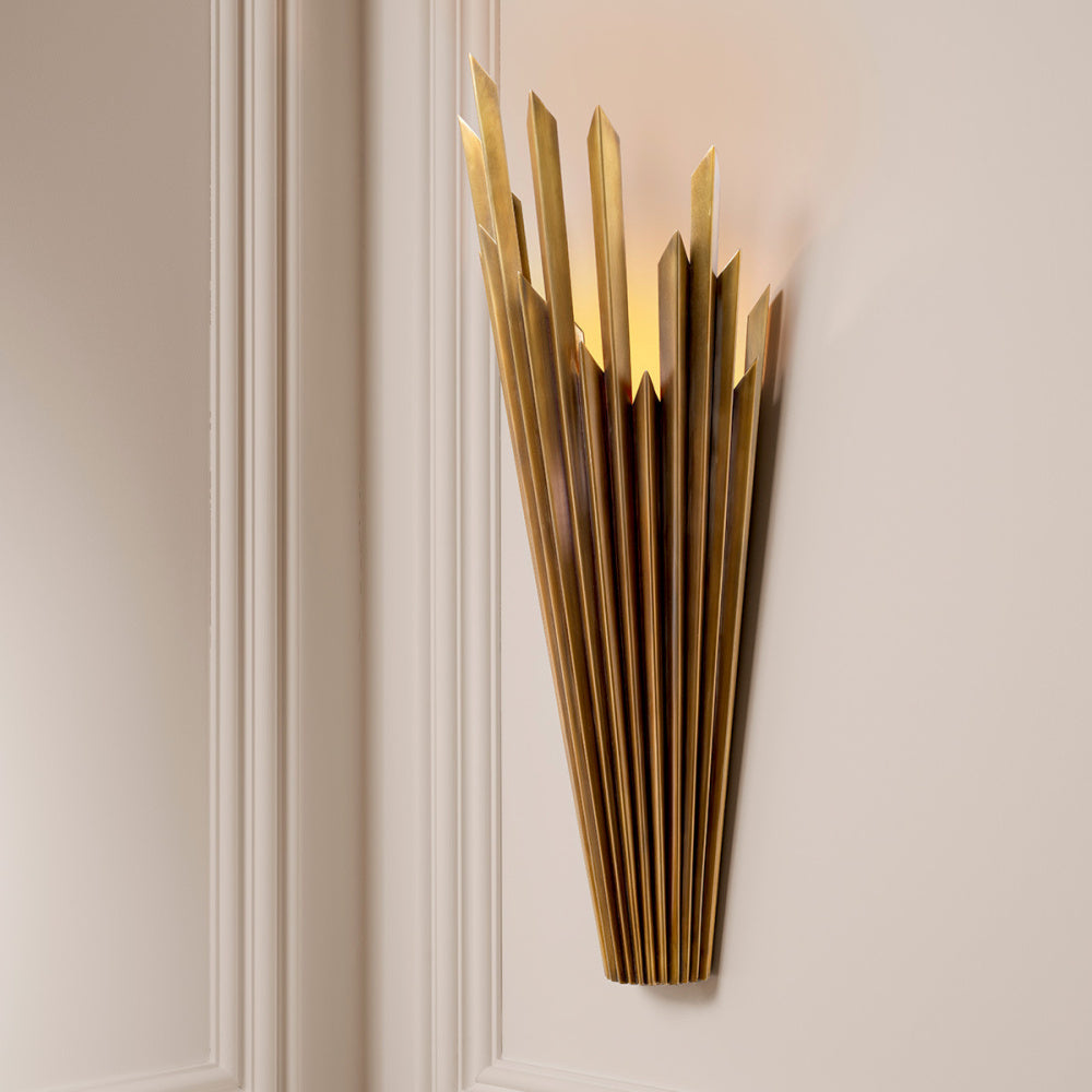 Eichholtz Celestia Wall Lamp, Vintage Brass (119075UL)