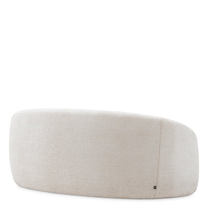 Eichholtz Amore Sofa, Lyssa Off-white, Black Wooden Base (A119091)