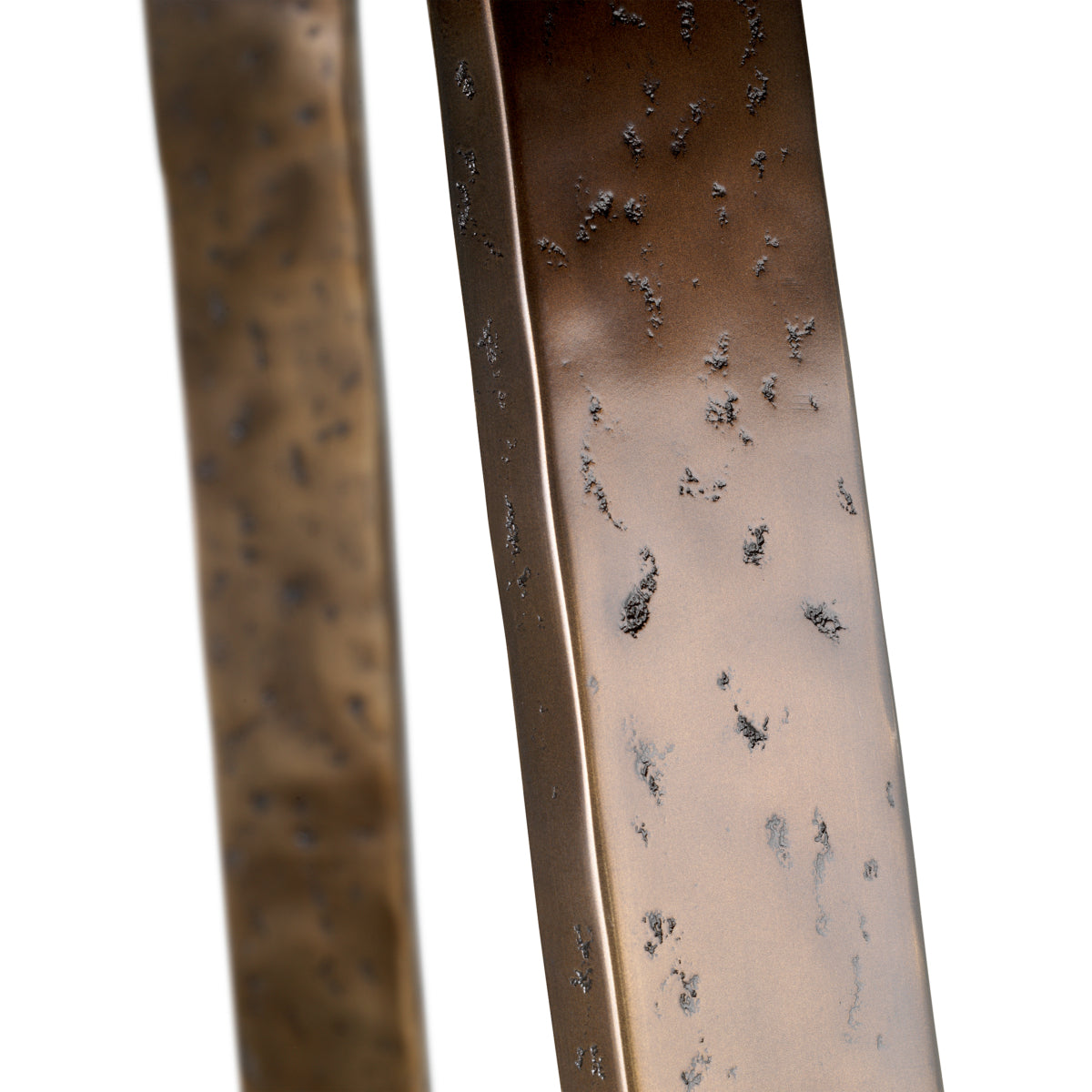 Eichholtz Cambronne Dining Table, Mocha Oak Veneer, Bronze (119135)