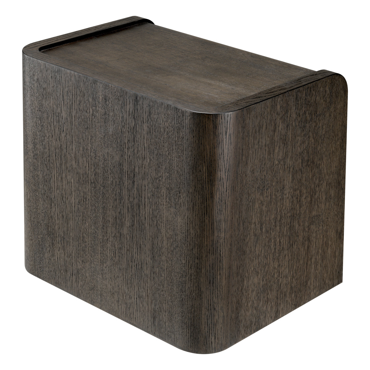 Eichholtz Joane Nightstand, Mocha Oak Veneer, Medium Bronze (119144)