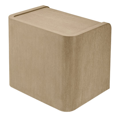 Eichholtz Joane Nightstand, Washed Oak Veneer, Medium Bronze (119145)