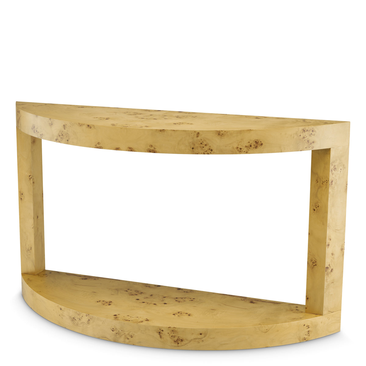 Eichholtz Raphael Console Table, Mappa Burl Veneer (119181)