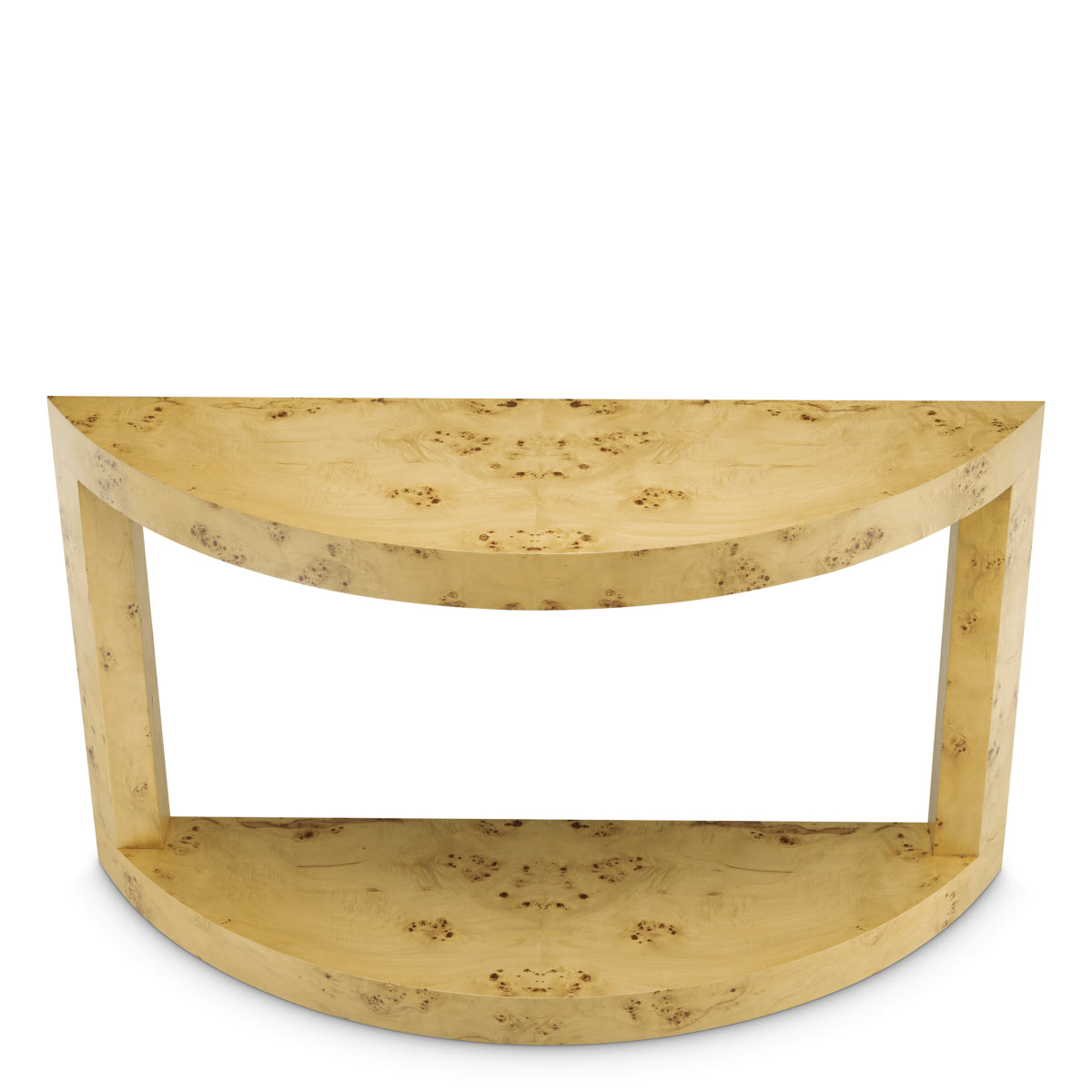 Eichholtz Raphael Console Table, Mappa Burl Veneer (119181)