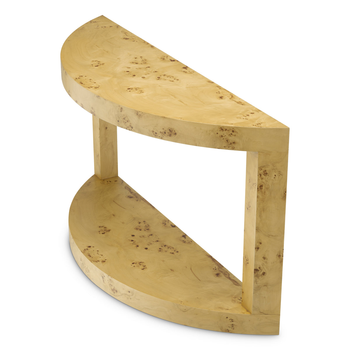 Eichholtz Raphael Console Table, Mappa Burl Veneer (119181)