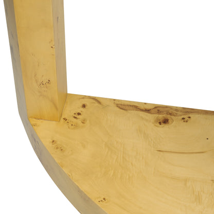 Eichholtz Raphael Console Table, Mappa Burl Veneer (119181)