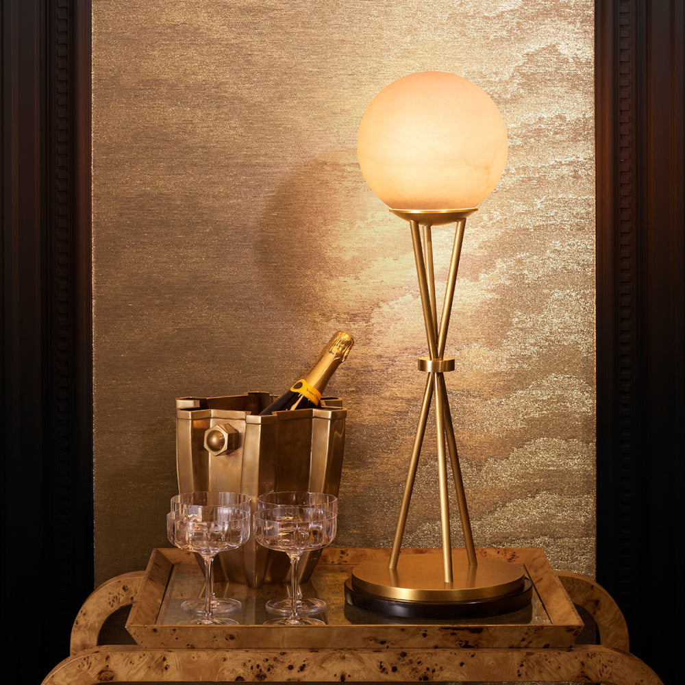 Eichholtz Mayfair Trolley, Light Brown Mappa Burl Veneer (119184)