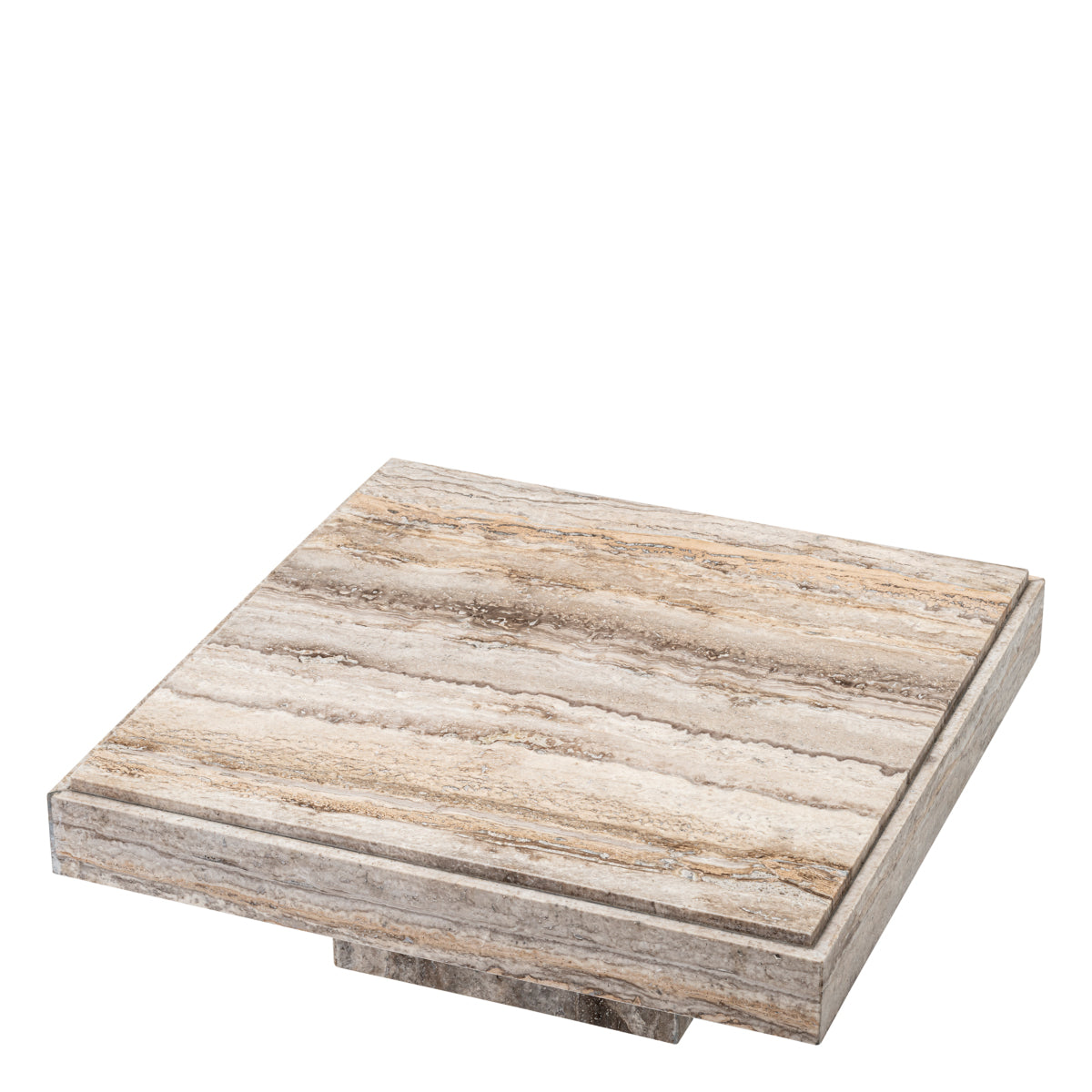 Eichholtz Sartoria Coffee Table, Silver Travertine (119215)