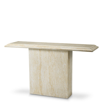 Eichholtz Charles Outdoor Console Table, Faux Travertine (119220)