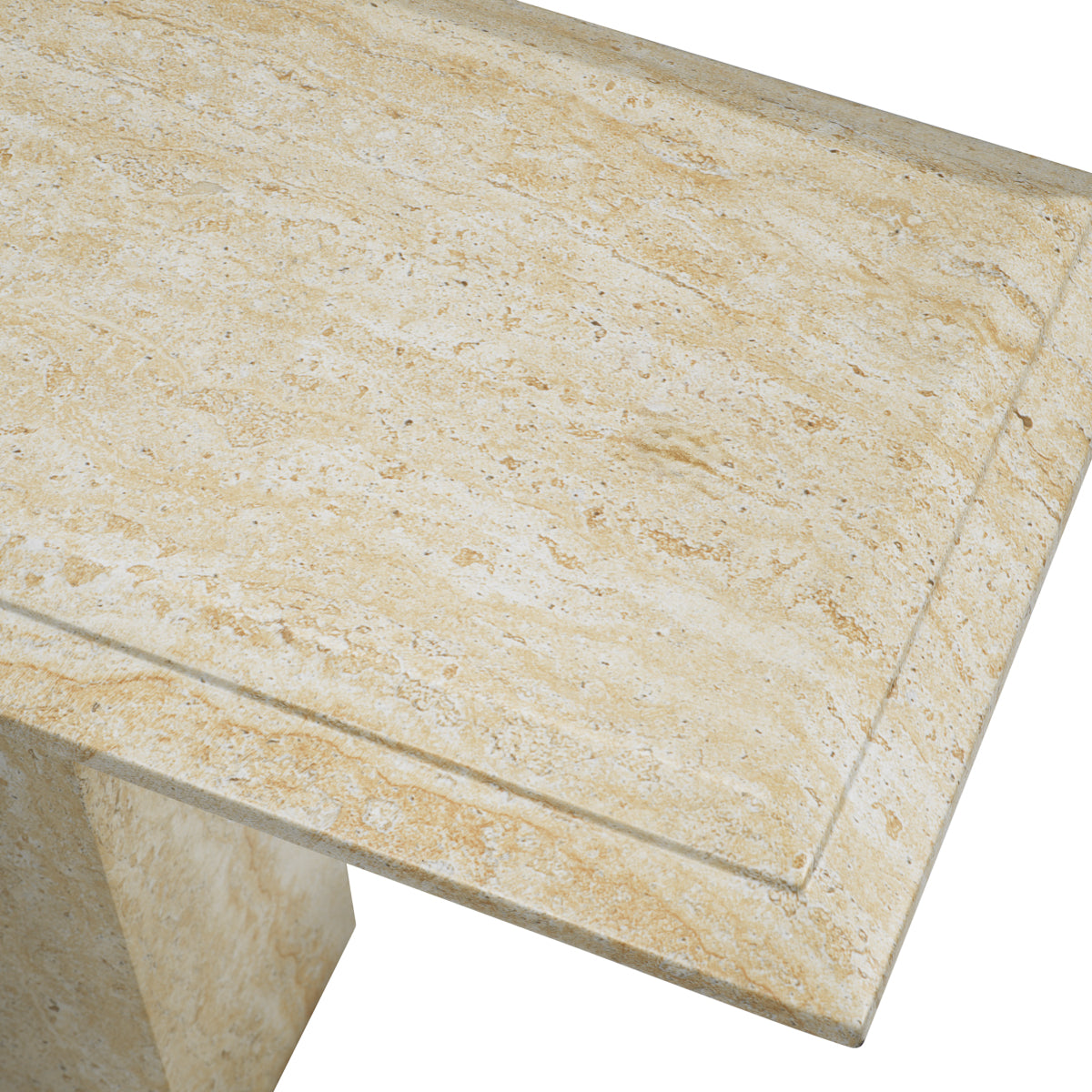 Eichholtz Charles Outdoor Console Table, Faux Travertine (119220)