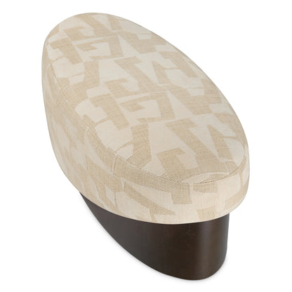Eichholtz Raymond Bench, Brooklyn Sand, Oak Veneer (A119244)