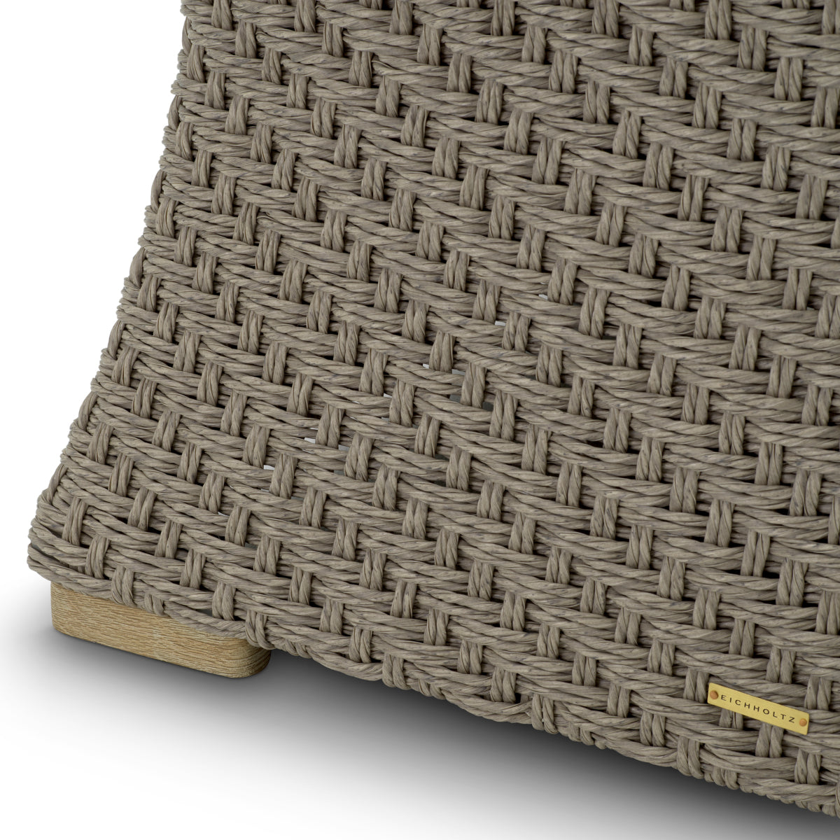 Eichholtz Bryson Outdoor Chair, Faux Woven Rattan, Viola Sand (A119252)