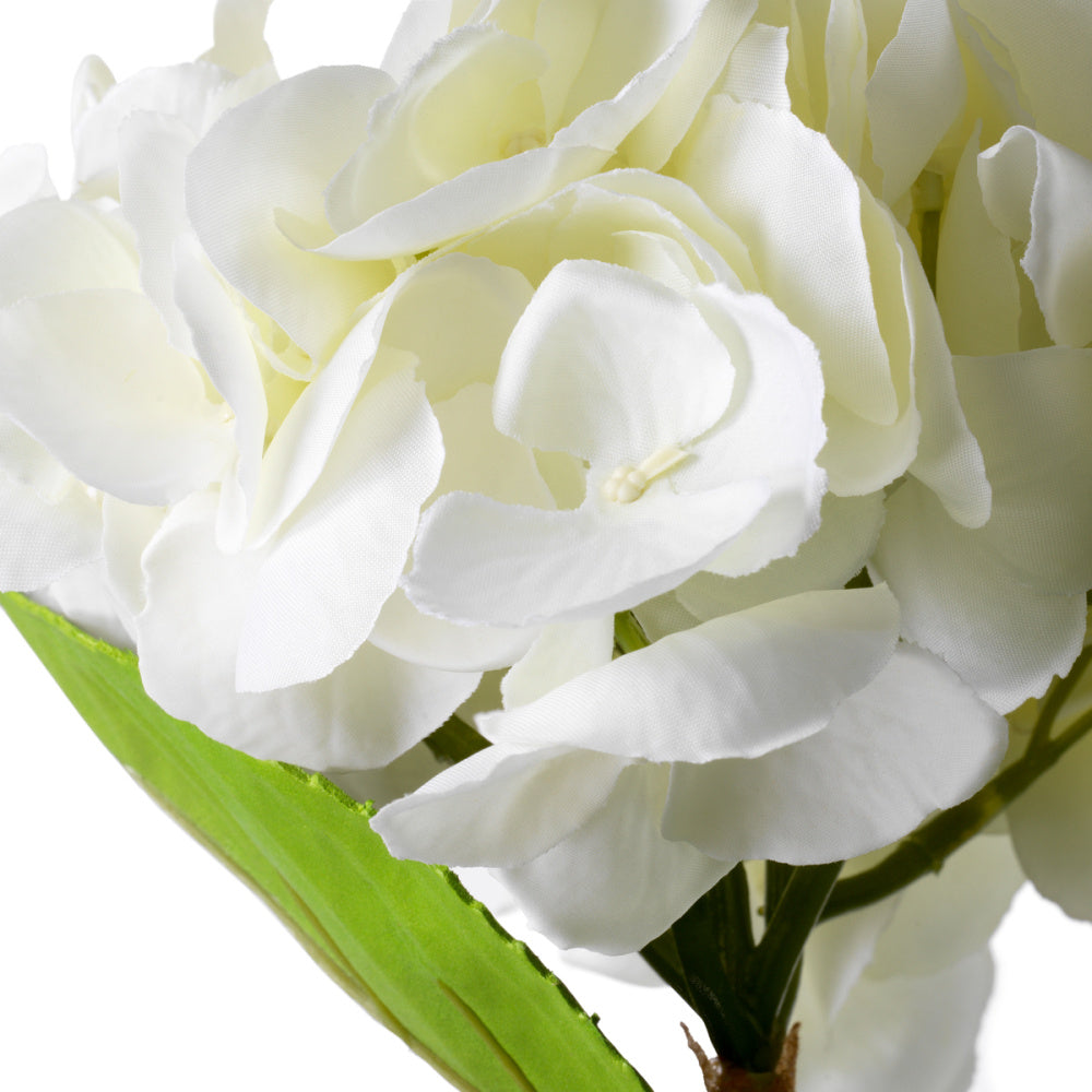 Eichholtz of Hydrangeas Bouquet, White Tones Real Touch 48 Pcs/2 Varieties (119291)