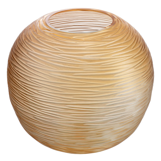 Eichholtz Alessio Vase, Small, Peach Glass (119306)