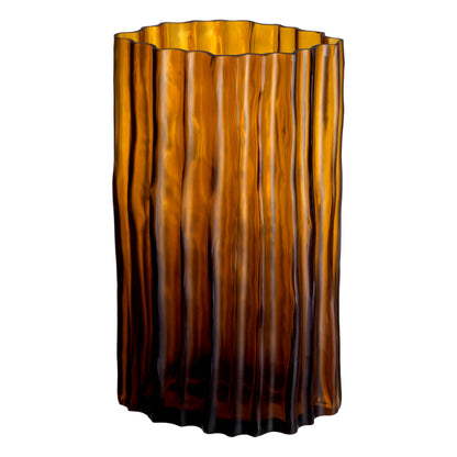Eichholtz Vivente Vase, Small, Amber Glass (119312)