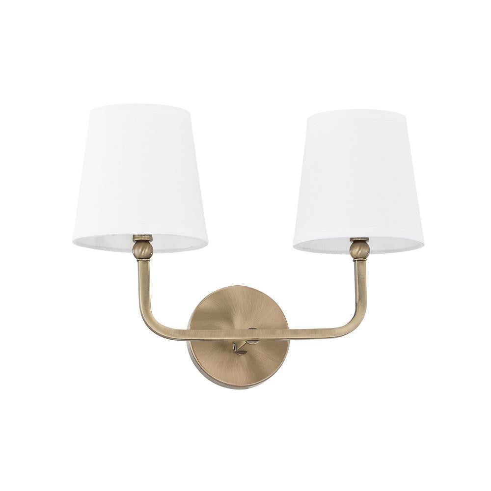Capital Dawson Vanity Light Aged Brass